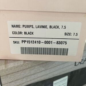 Black Lavinie Pumps